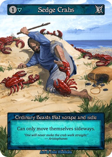 Sedge Crabs - Alpha / Foil