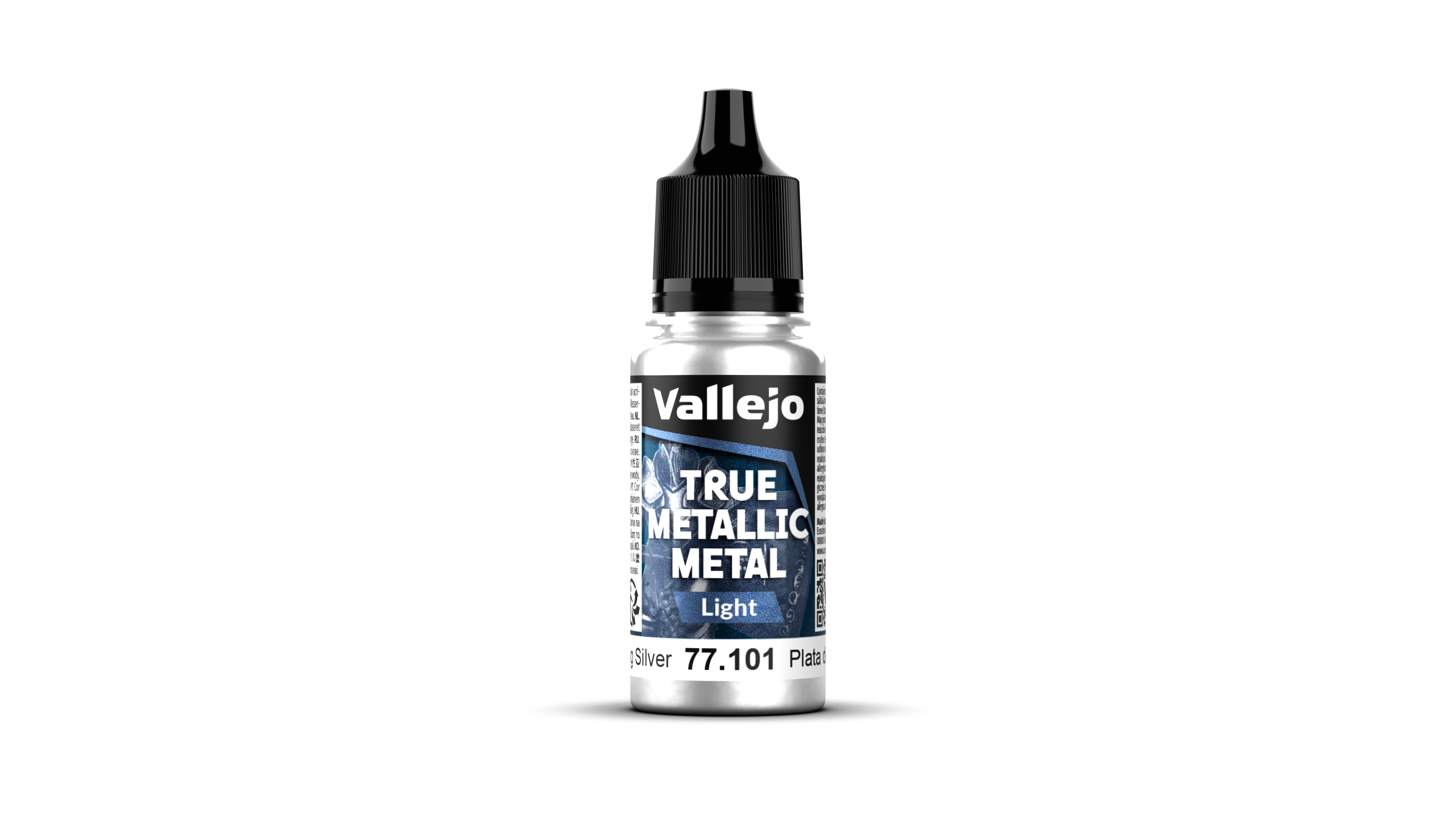 Vallejo: True Metallic Metal - Sterling Silver: Light