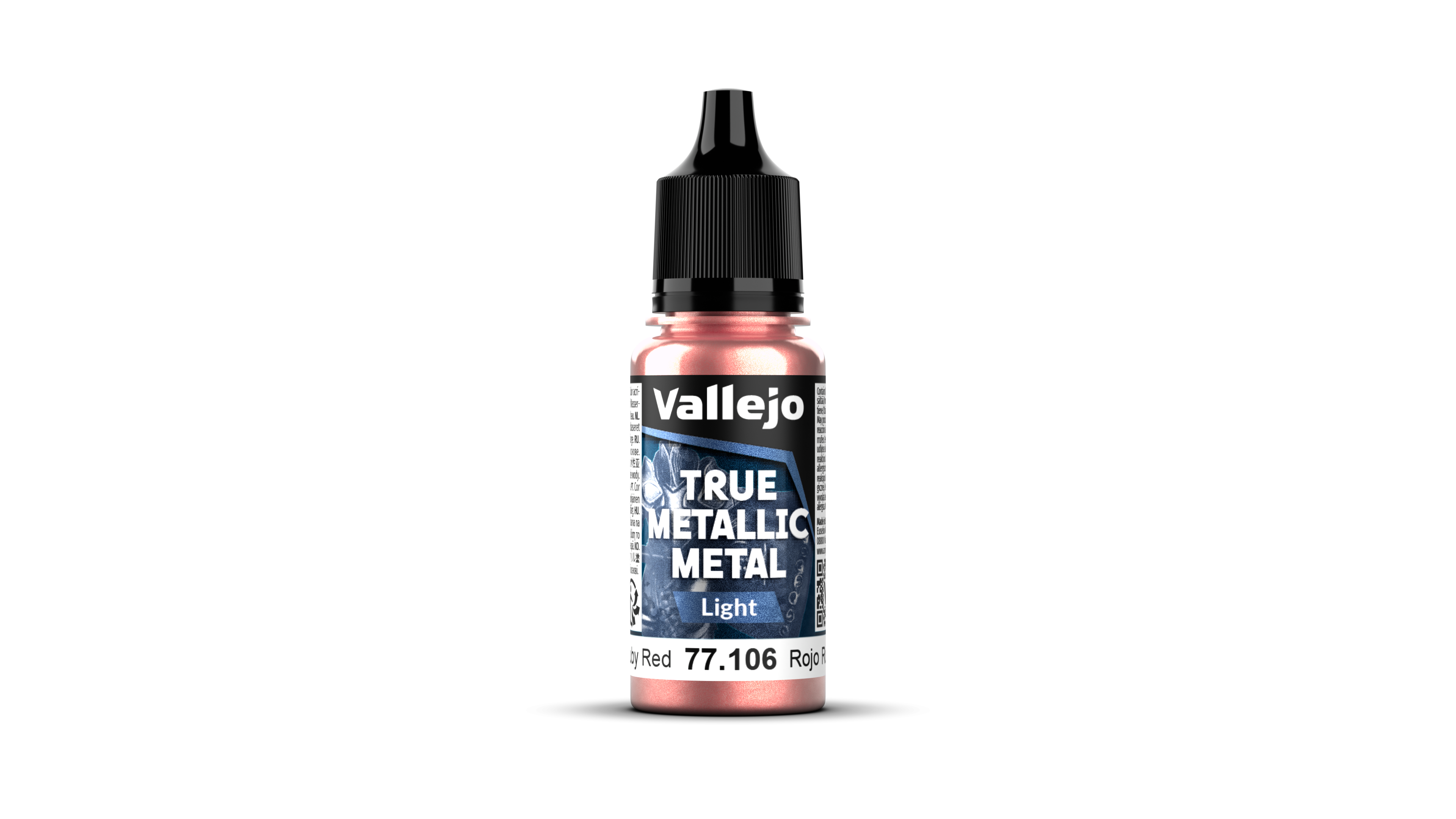 Vallejo: True Metallic Metal - Ruby Red: Light