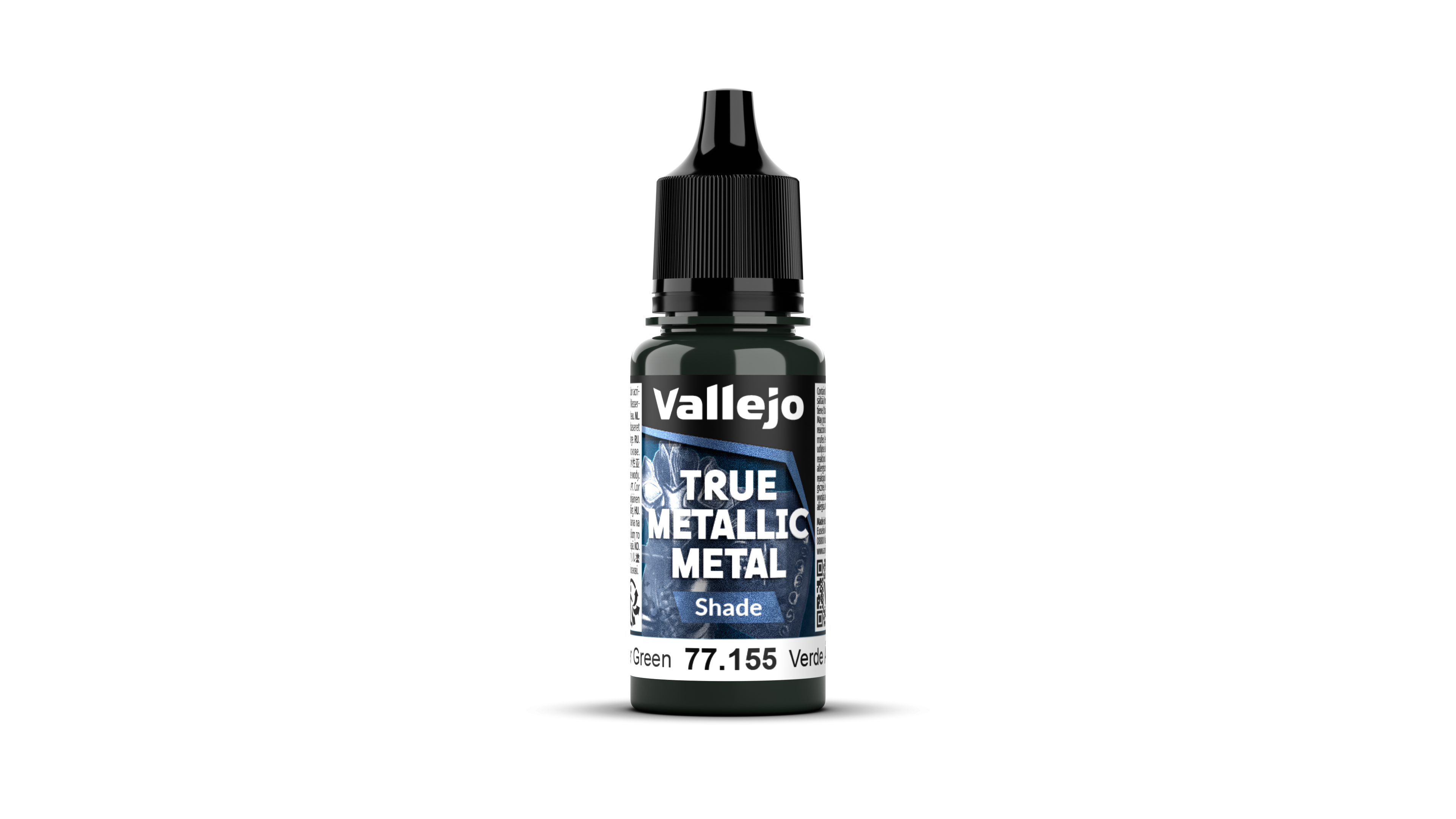 Vallejo: True Metallic Metal - Amber Green: Shade