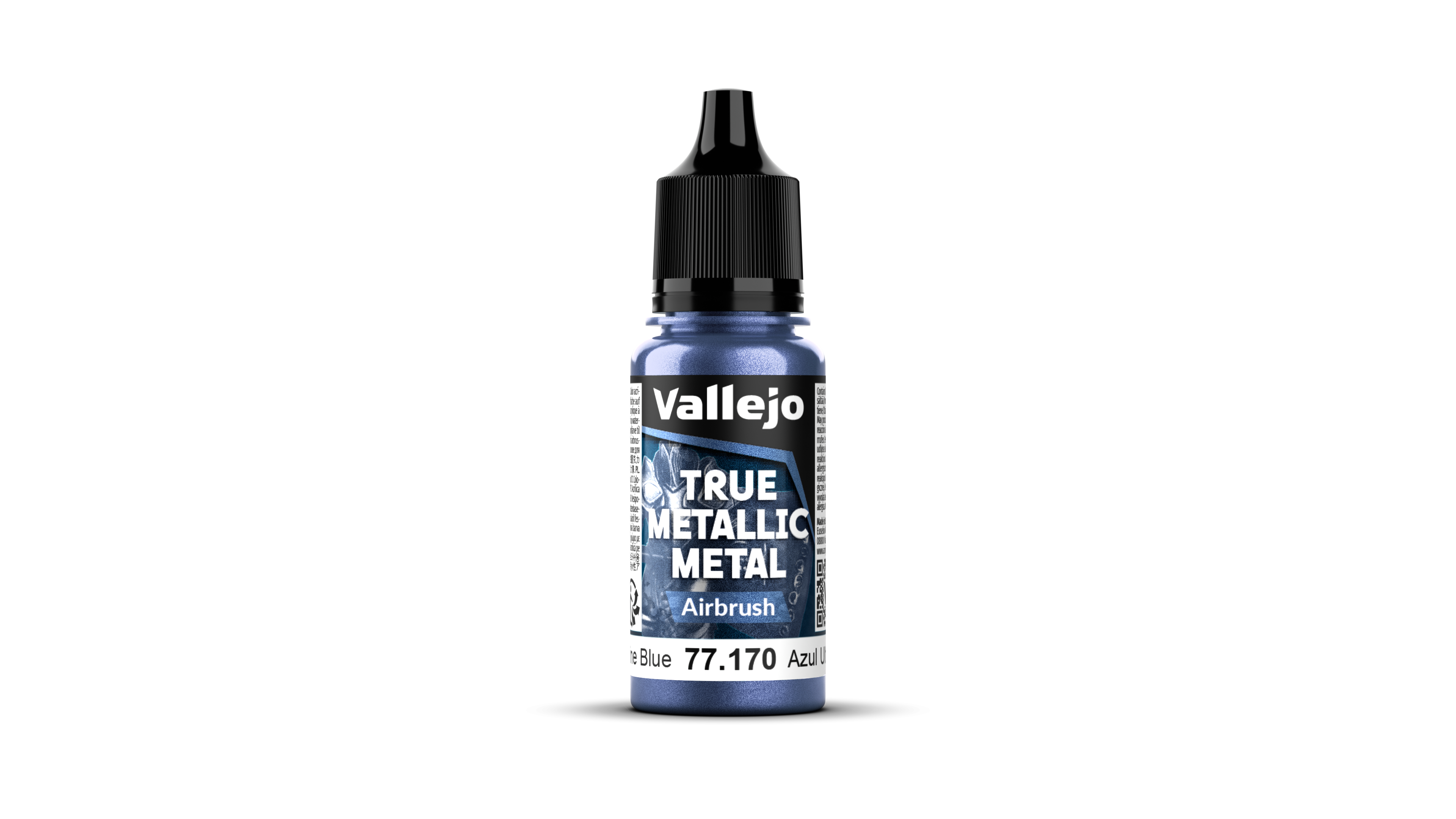 Vallejo: True Metallic Metal - Ultramarine Blue: Airbrush
