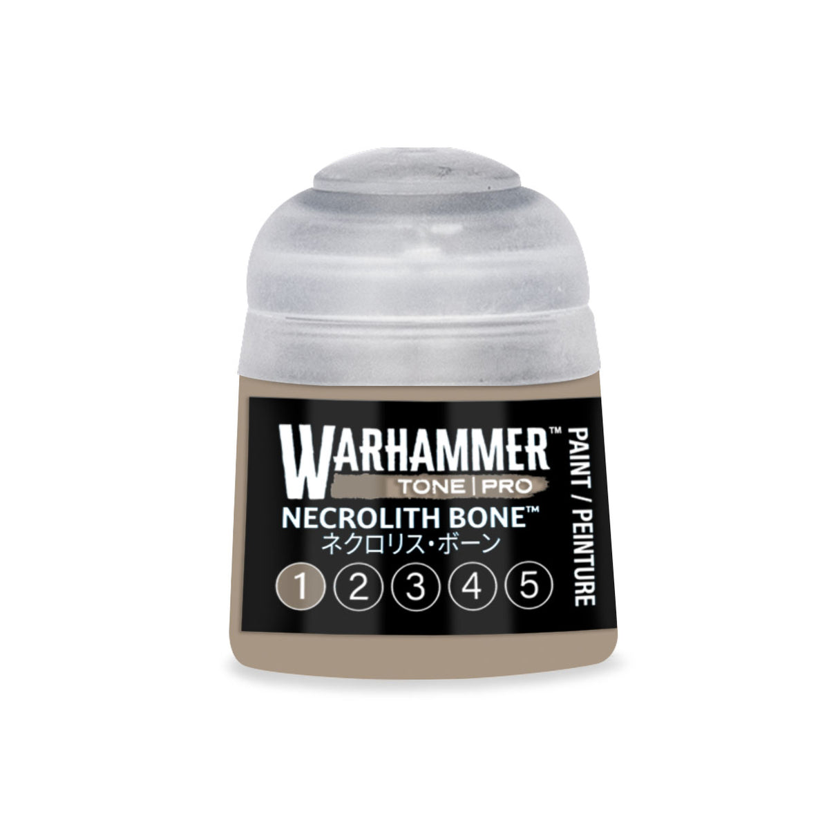 Warhammer Tone Pro 12ml: Necrolith Bone 1