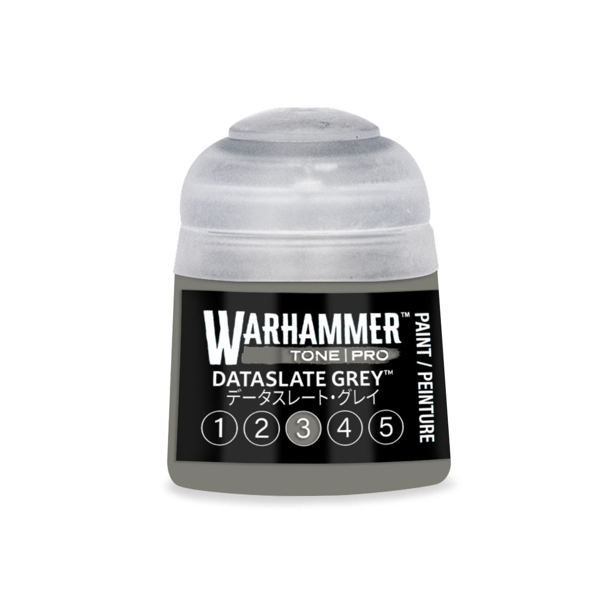 Warhammer Tone Pro 12ml: Dataslate Grey 3