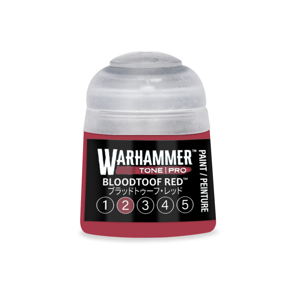 Warhammer Tone Pro 12ml: Bloodtoof Red 2