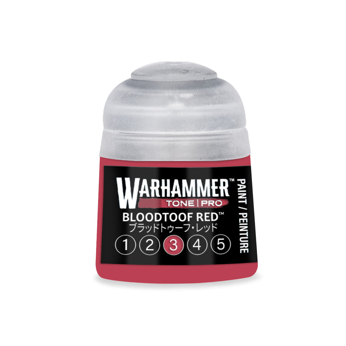 Warhammer Tone Pro 12ml: Bloodtoof Red 3