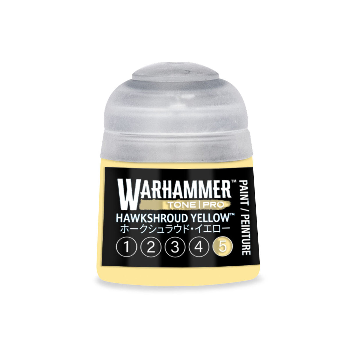 Warhammer Tone Pro 12ml: Hawkshroud Yellow 5