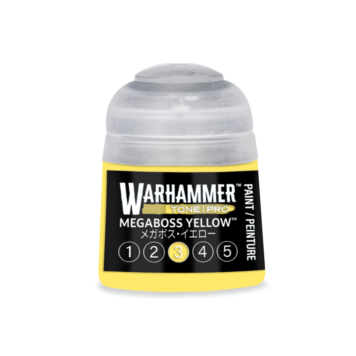 Warhammer Tone Pro 12ml: Megaboss Yellow 3