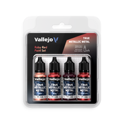 Vallejo: True Metallic Metal - Ruby Red Paint Set