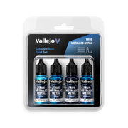 Vallejo: True Metallic Metal - Sapphire Blue Paint Set