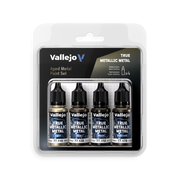Vallejo: True Metallic Metal - Aged Metal Paint Set
