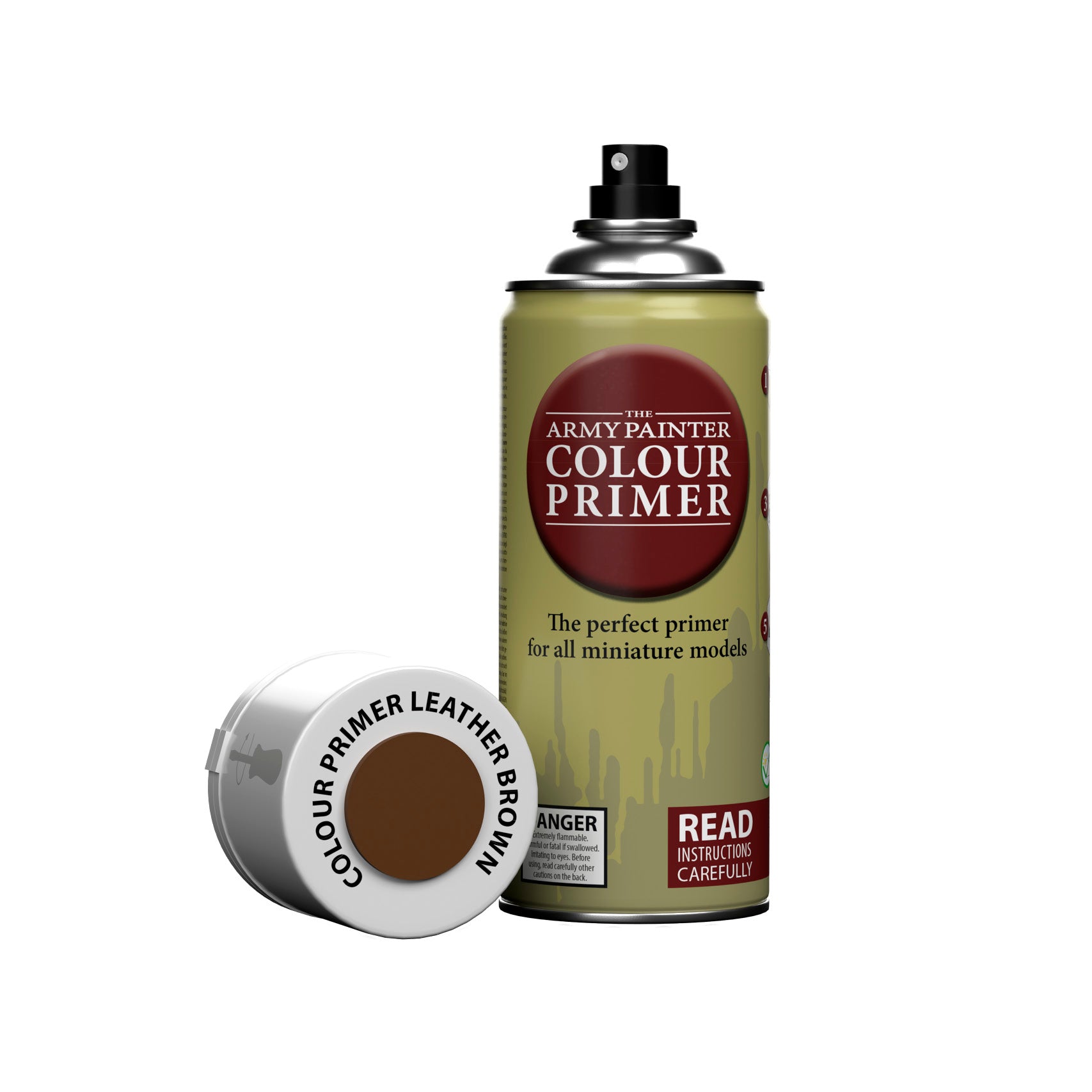 The Army Painter: Colour Primer Base - Leather Brown