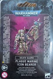 Death Guard - Plague Marine Icon Bearer