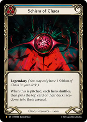 Schism of Chaos - Foil