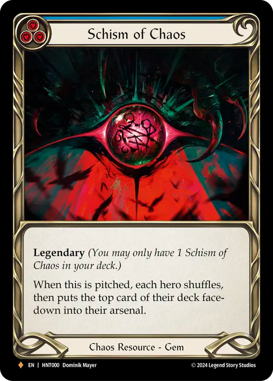 Schism of Chaos - Foil