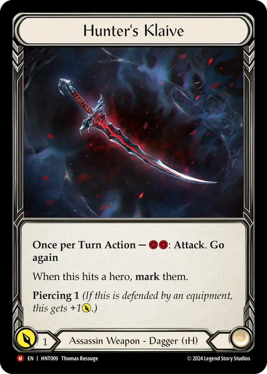 Hunter's Klaive - Cold-Foil