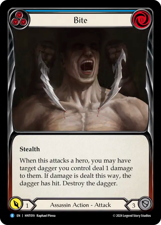 Bite (Blue) - Foil