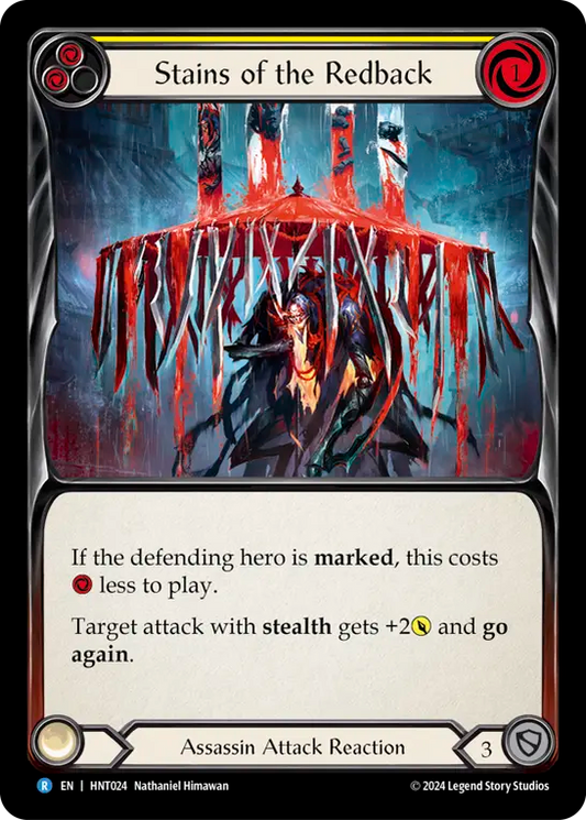 Stains of the Redback (Yellow) - Foil