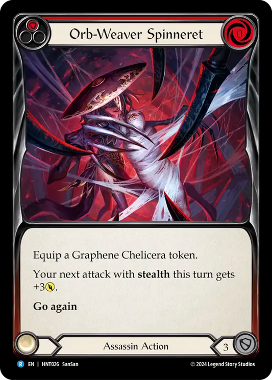 Orb-Weaver Spinneret (Red) - Foil