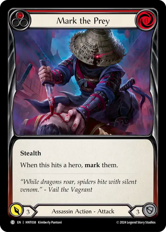 Mark the Prey (Red) - Foil
