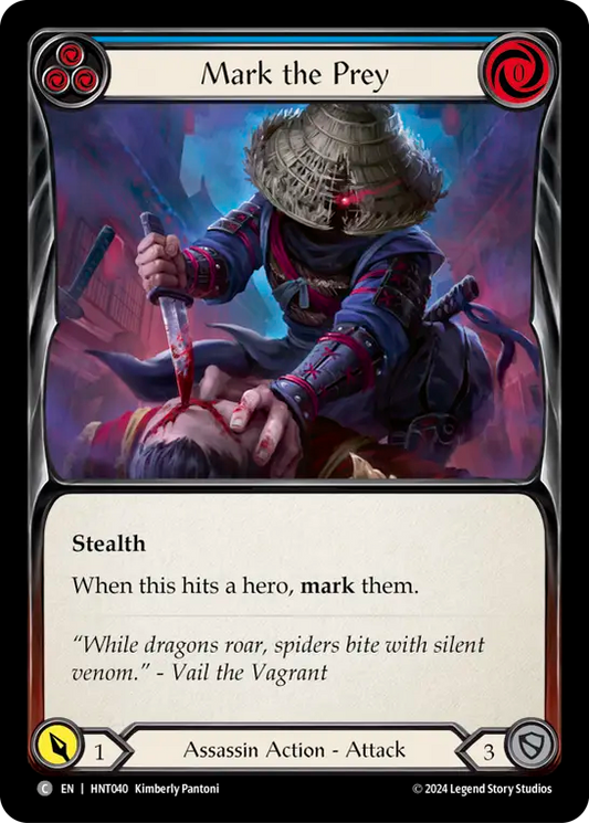 Mark the Prey (Blue) - Foil