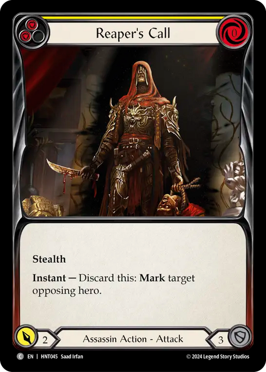 Reaper's Call (Yellow) - Foil