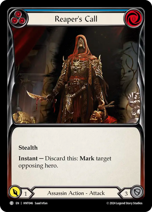 Reaper's Call (Blue) - Foil