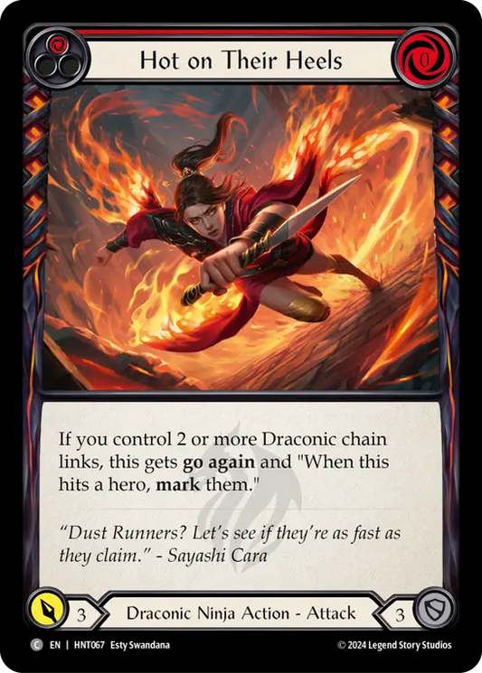 Hot on Their Heels - Foil