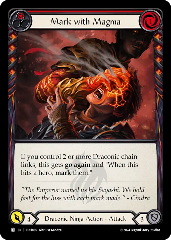 Mark with Magma - Foil