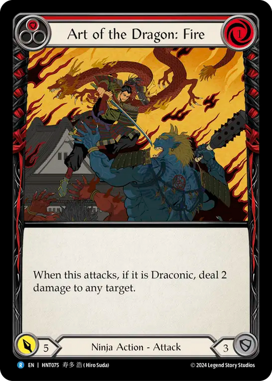 Art of the Dragon: Fire - Foil