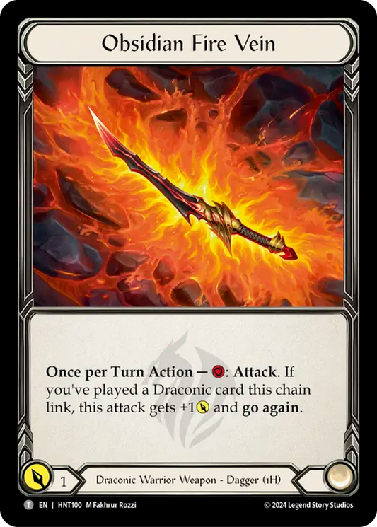 Obsidian Fire Vein - Non-Foil