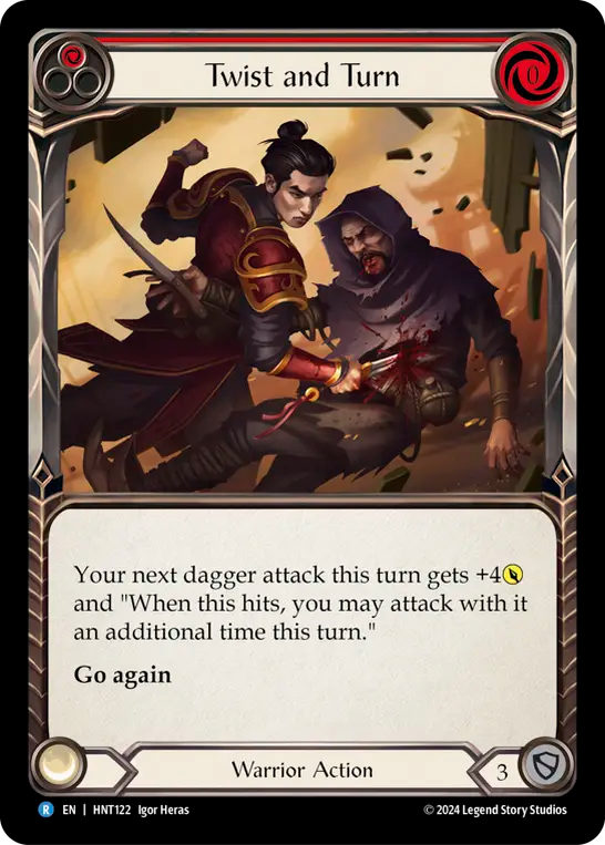 Twist and Turn (Red) - Non-Foil