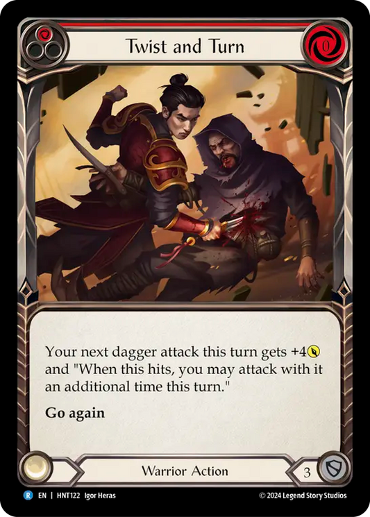 Twist and Turn (Red) - Foil