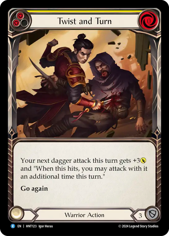 Twist and Turn (Yellow) - Non-Foil