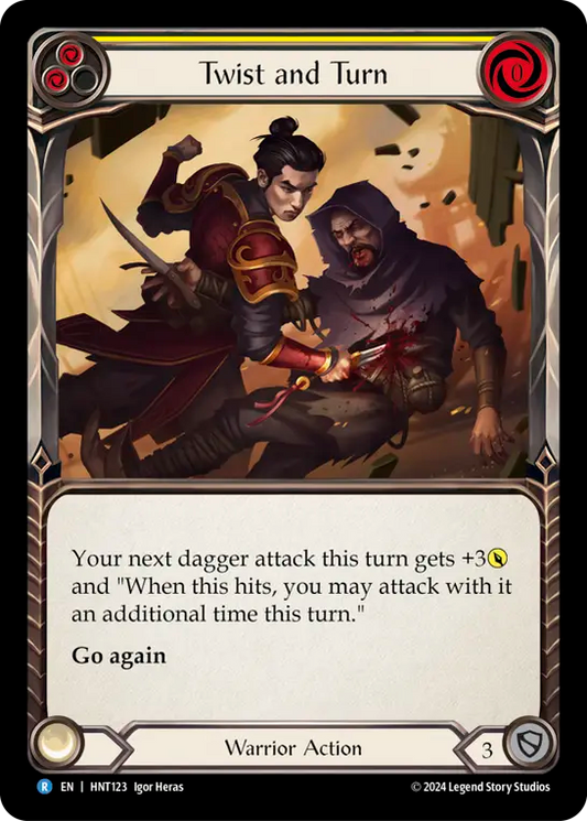 Twist and Turn (Yellow) - Foil