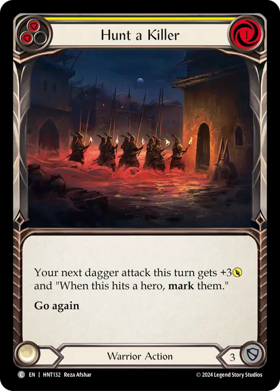 Hunt a Killer (Yellow) - Foil