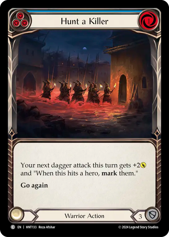 Hunt a Killer (Blue) - Foil