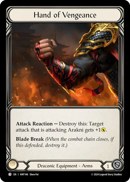 Hand of Vengeance - Cold-Foil