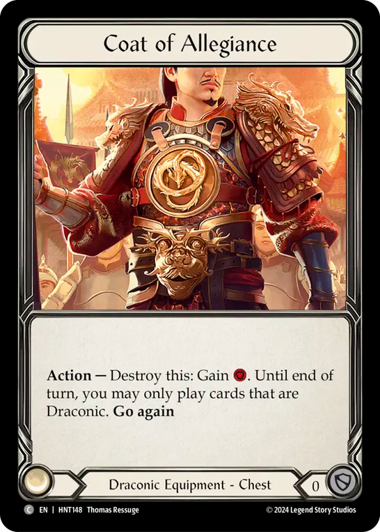 Coat of Allegiance - Non-Foil