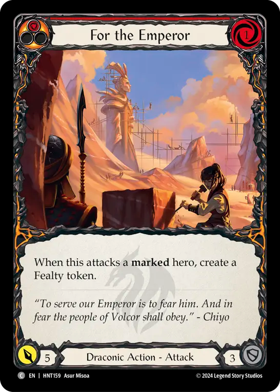 For the Emperor - Foil