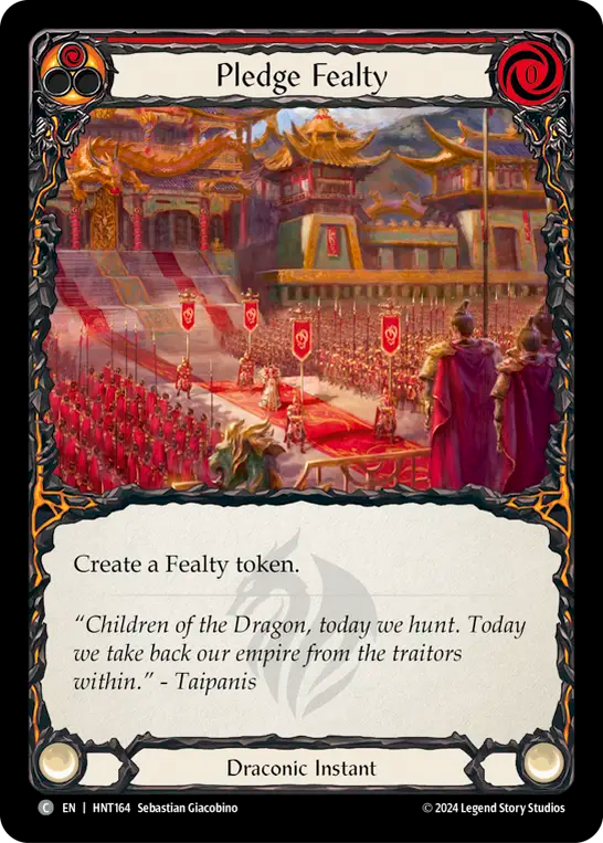 Pledge Fealty - Foil