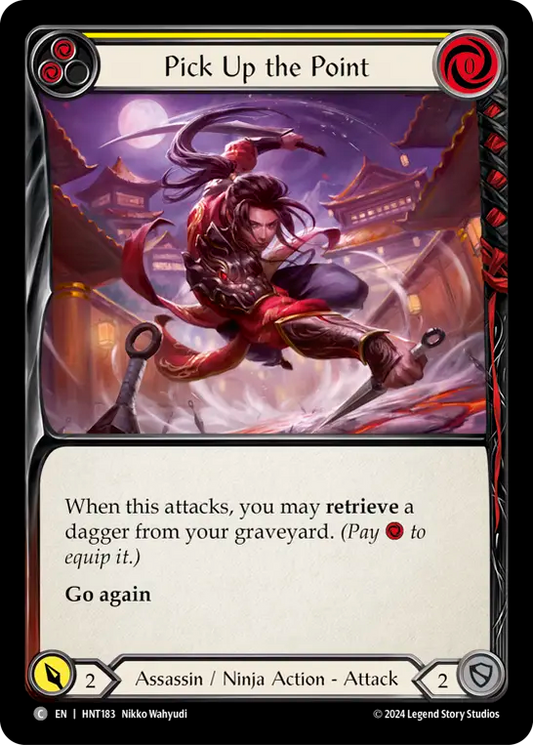 Pick Up the Point (Yellow) - Foil