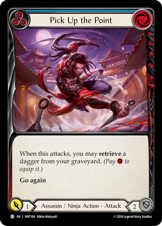Pick Up the Point (Blue) - Foil
