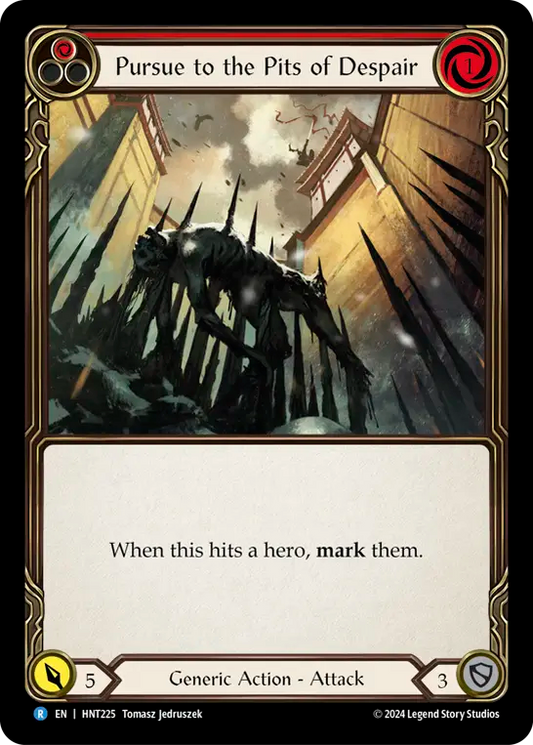 Pursue to the Pits of Despair - Foil