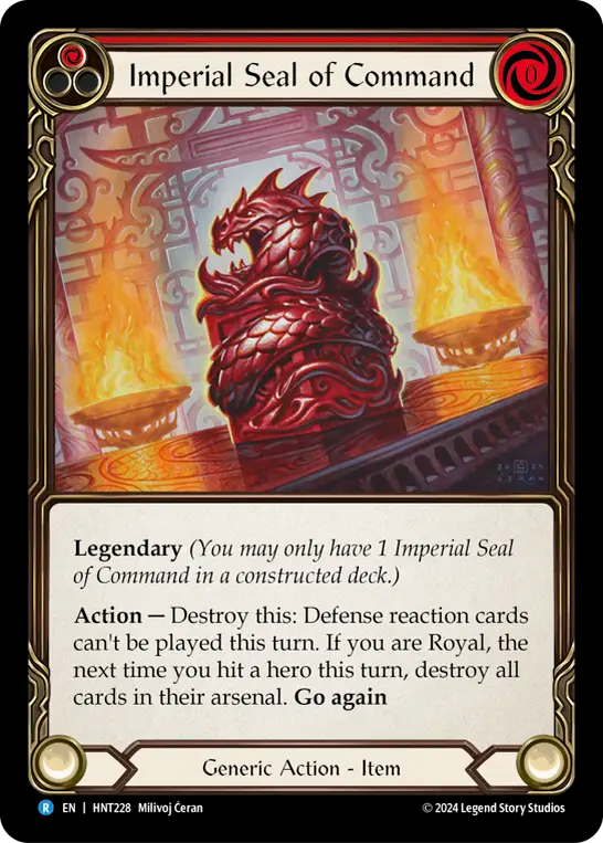Imperial Seal of Command - Non-Foil