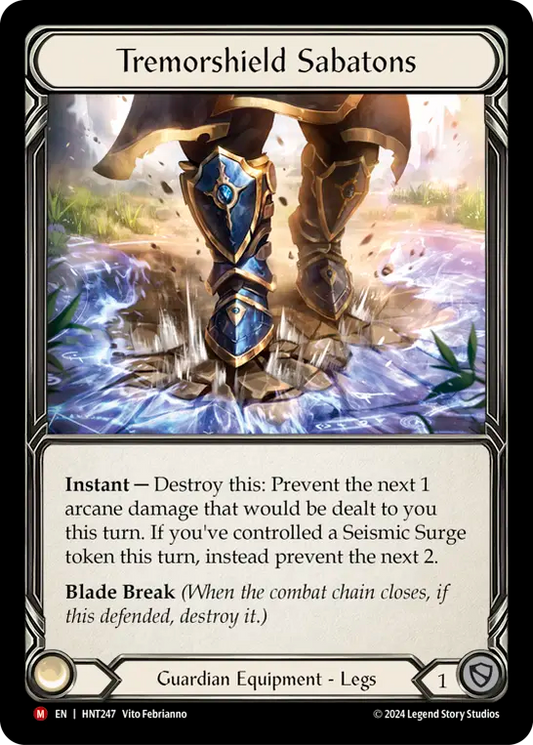 Tremorshield Sabatons - Cold-Foil