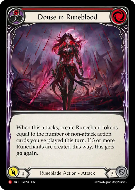Douse in Runeblood - Foil