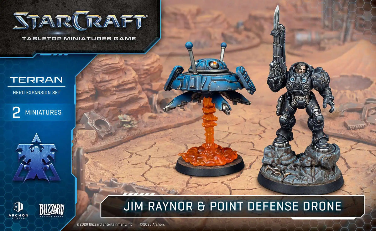 StarCraft : Terran — Jim Raynor & Point Defense Drone