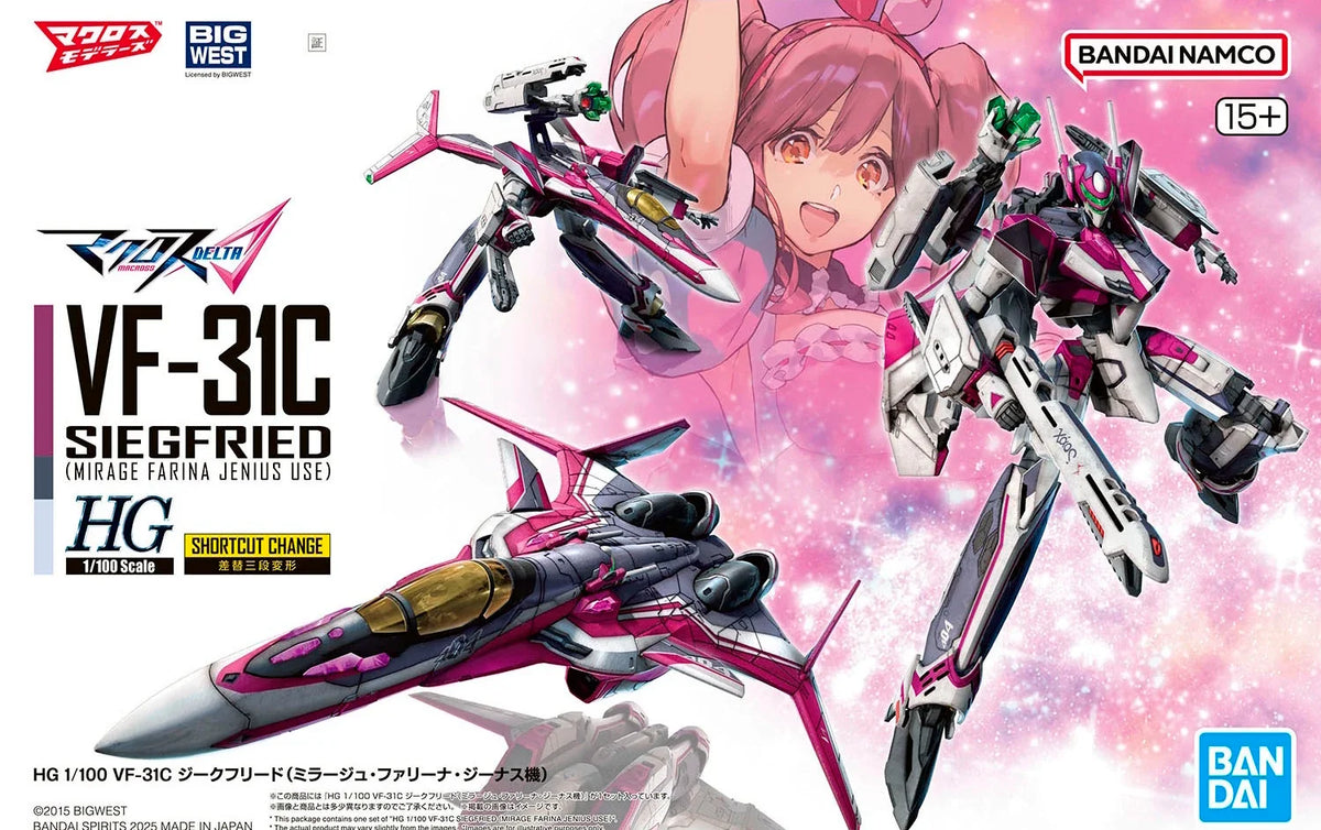 HG 1/100 VF-31C SIEGFRIE MK