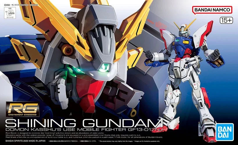 RG 1/144 Shining Gundam GF13-017NJ