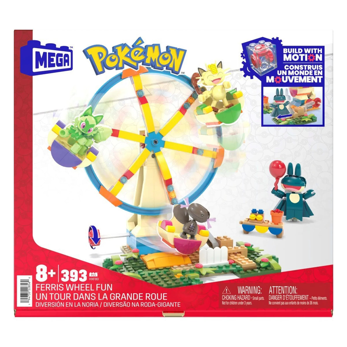 MEGA Pokemon Ferris Wheel Fun